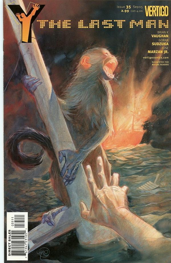 Y: The Last Man (2002) #35 cover