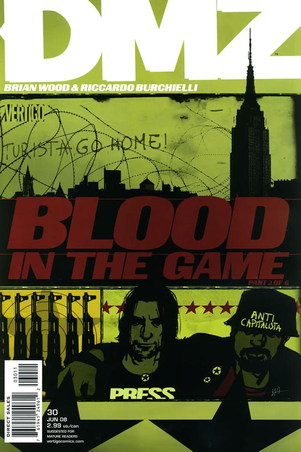 DMZ (2006) #30 cover