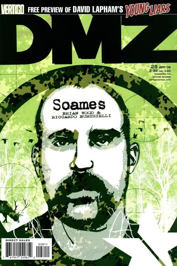 DMZ (2006) #28 cover