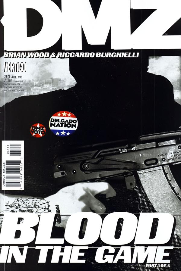 DMZ (2006) #31 cover