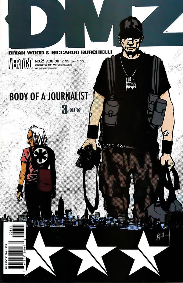 DMZ (2006) #8 cover