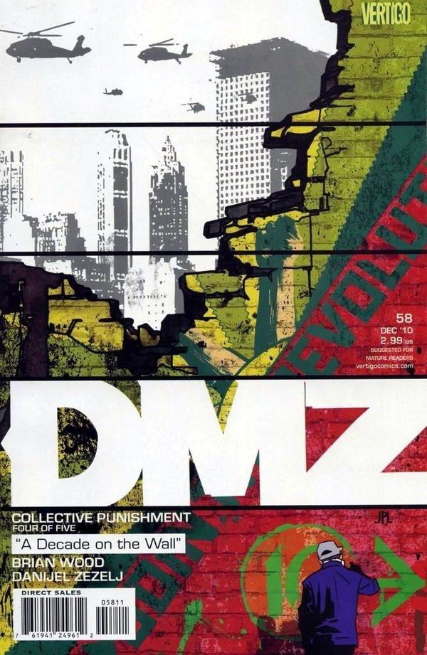 DMZ (2006) #58 cover