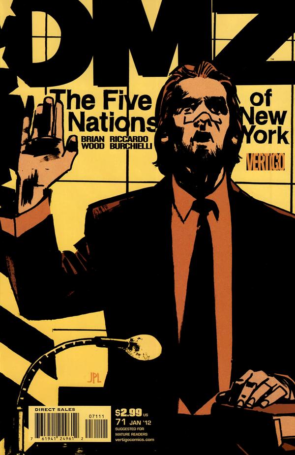 DMZ (2006) #71 cover