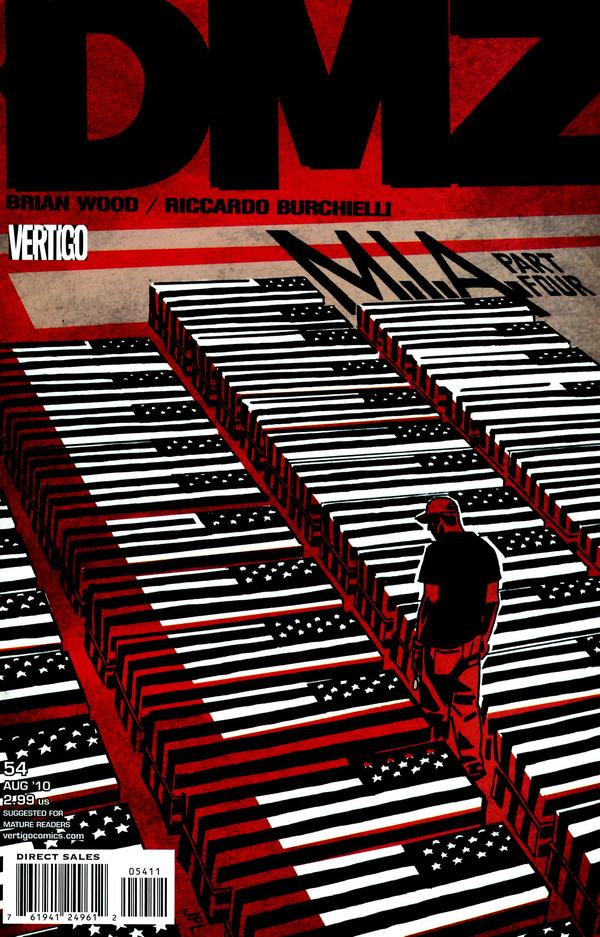 DMZ (2006) #54 cover