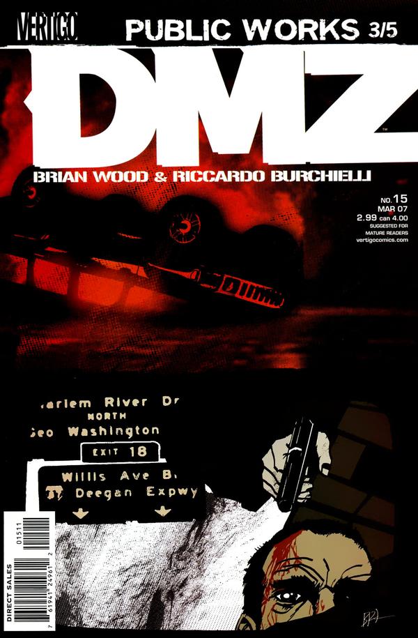 Cover of DMZ #15