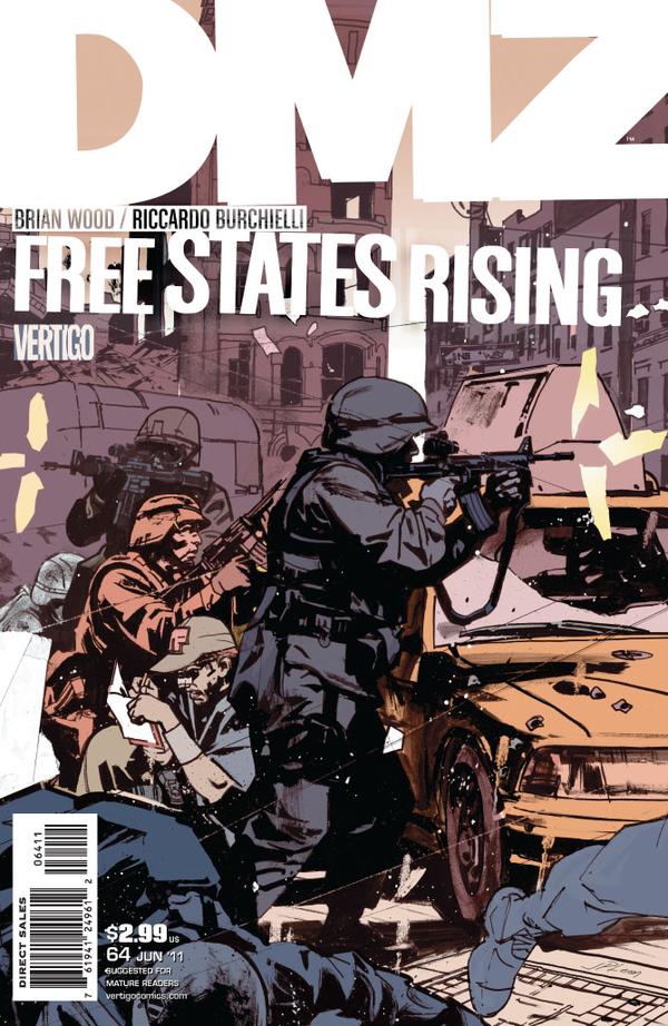 DMZ (2006) #64 cover
