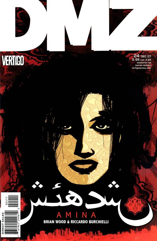DMZ (2006) #24 cover