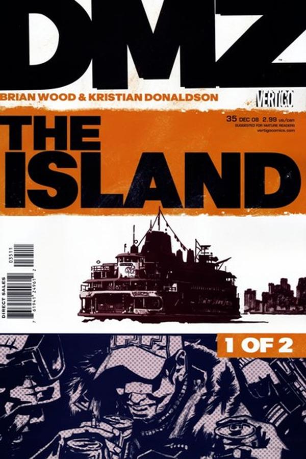 DMZ (2006) #35 cover