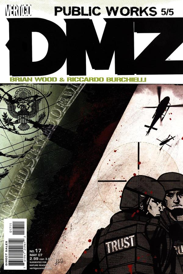 Cover of DMZ #17