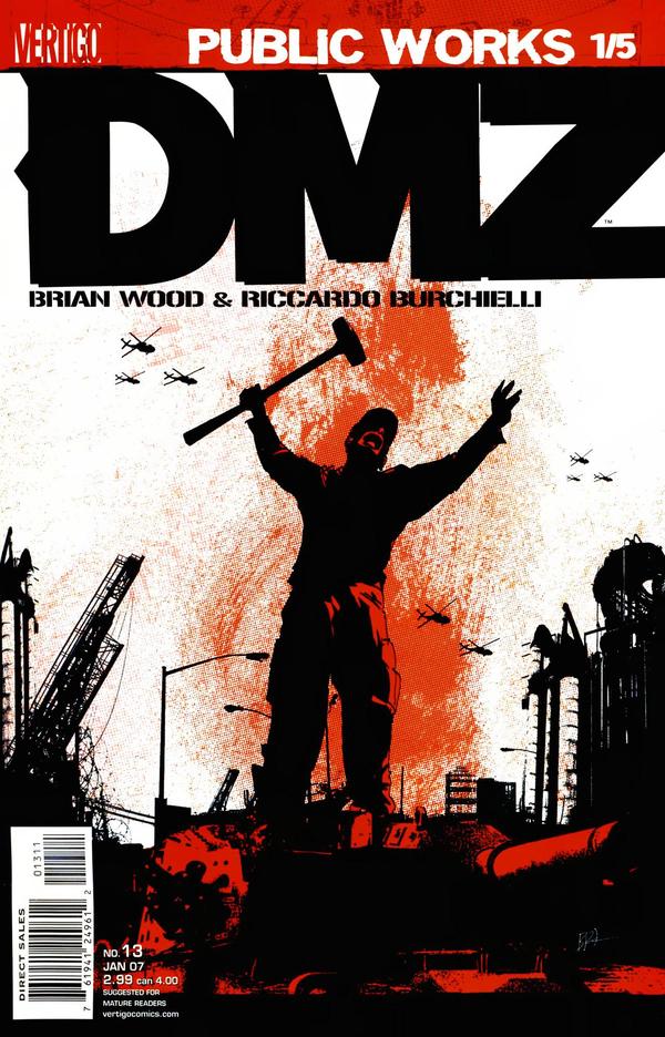 DMZ (2006) #13 cover