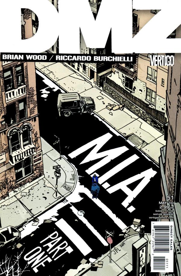 DMZ (2006) #51 cover
