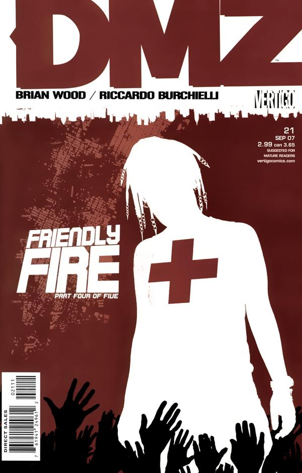 DMZ (2006) #21 cover