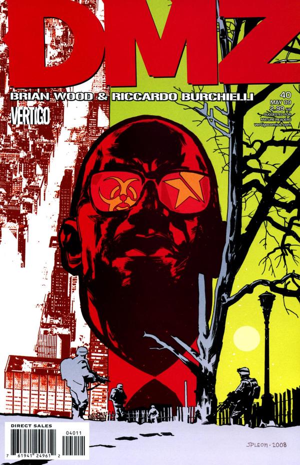 DMZ (2006) #40 cover