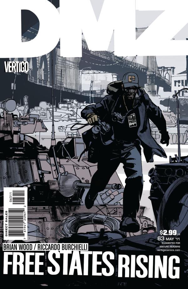 DMZ (2006) #63 cover