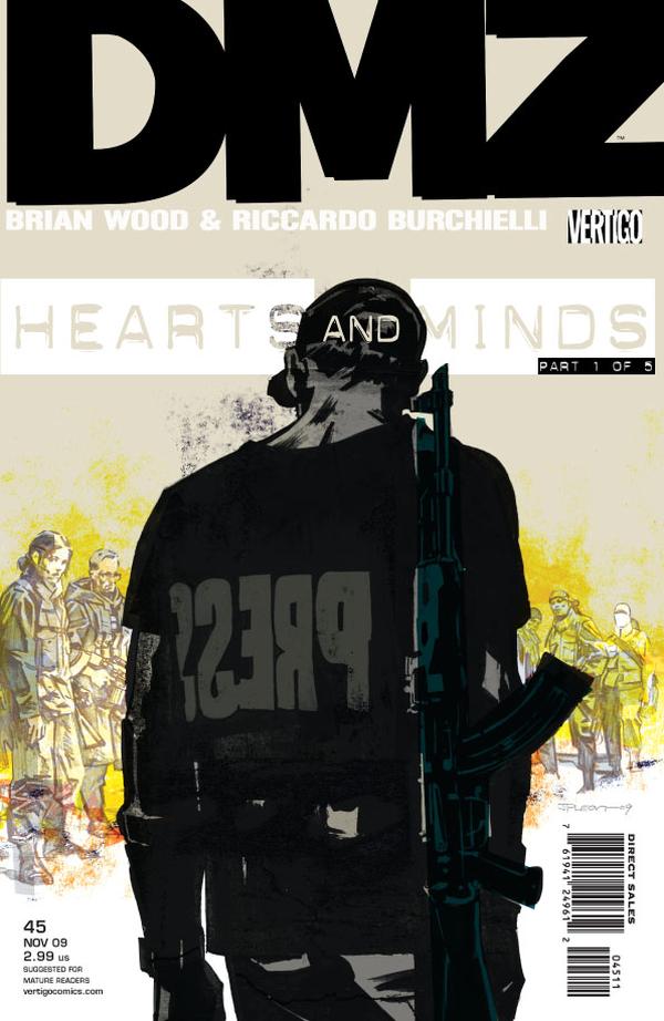 DMZ (2006) #45 cover