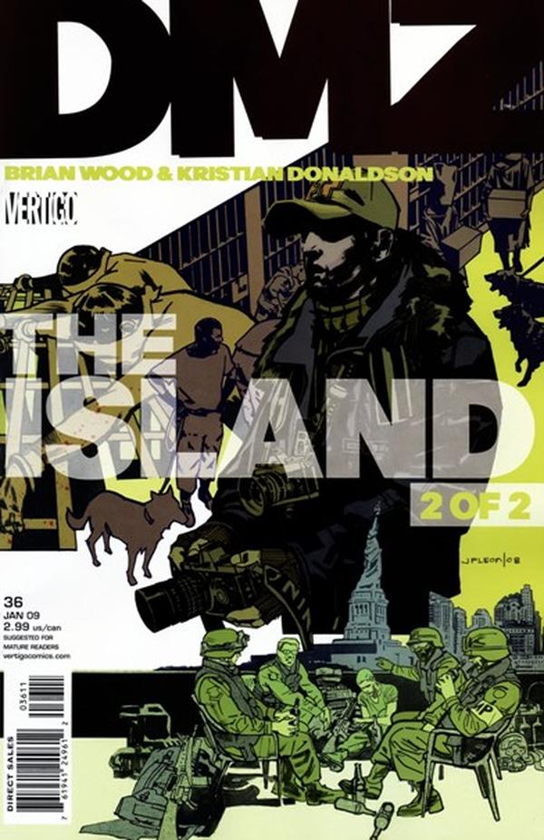 DMZ (2006) #36 cover