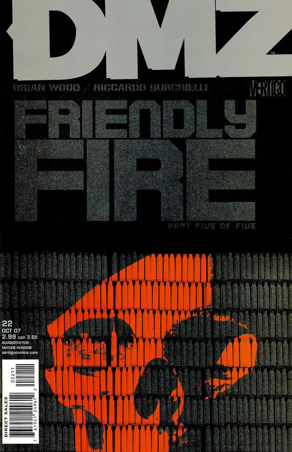 DMZ (2006) #22 cover
