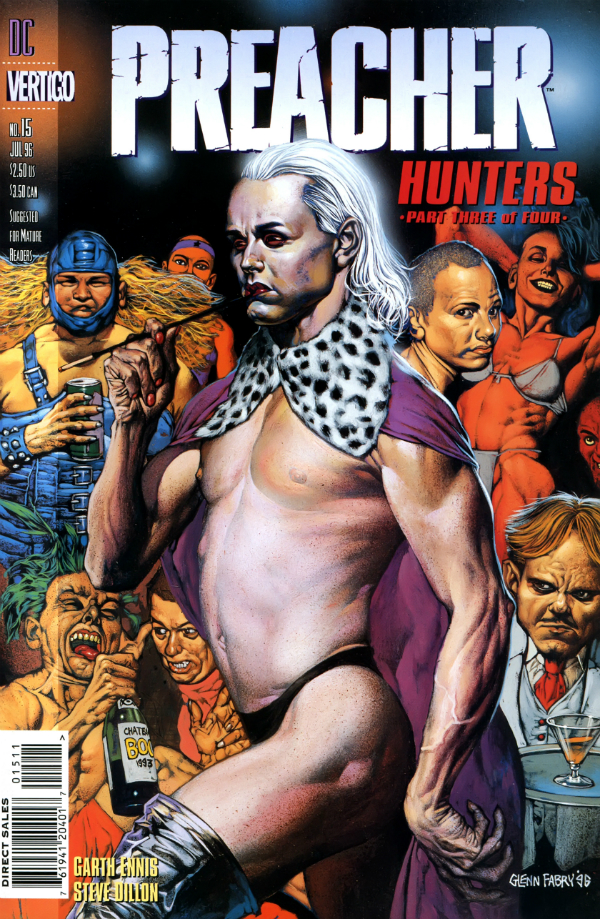 Preacher (1995) #15 cover