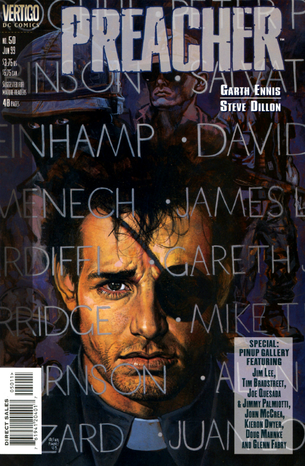 Preacher (1995) #50 cover