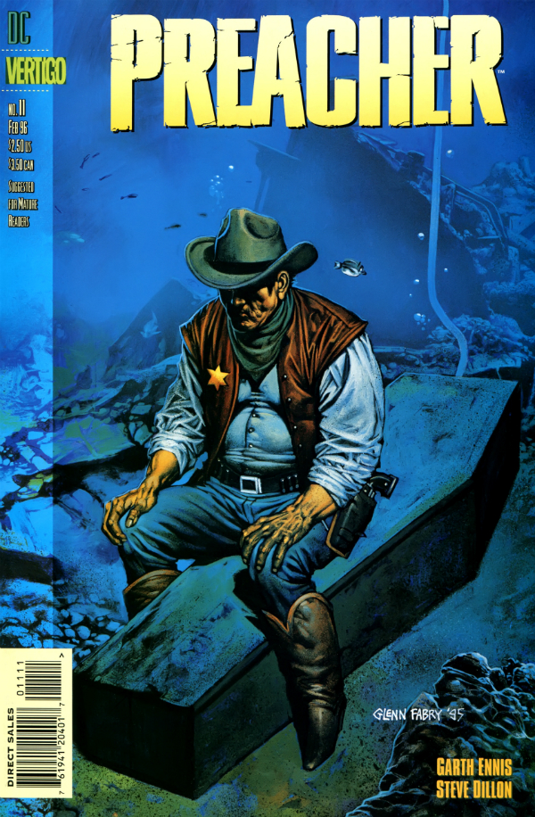 Preacher (1995) #11 cover