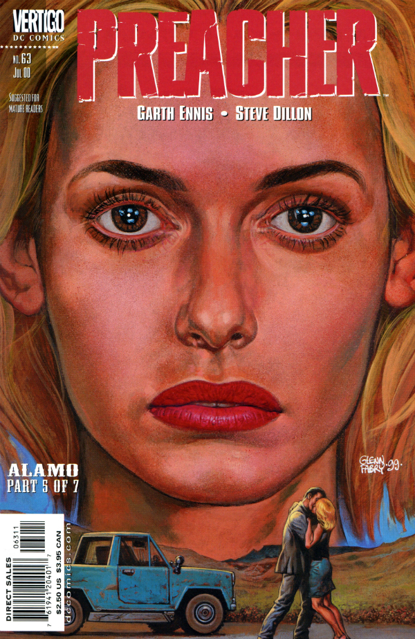Preacher (1995) #63 cover