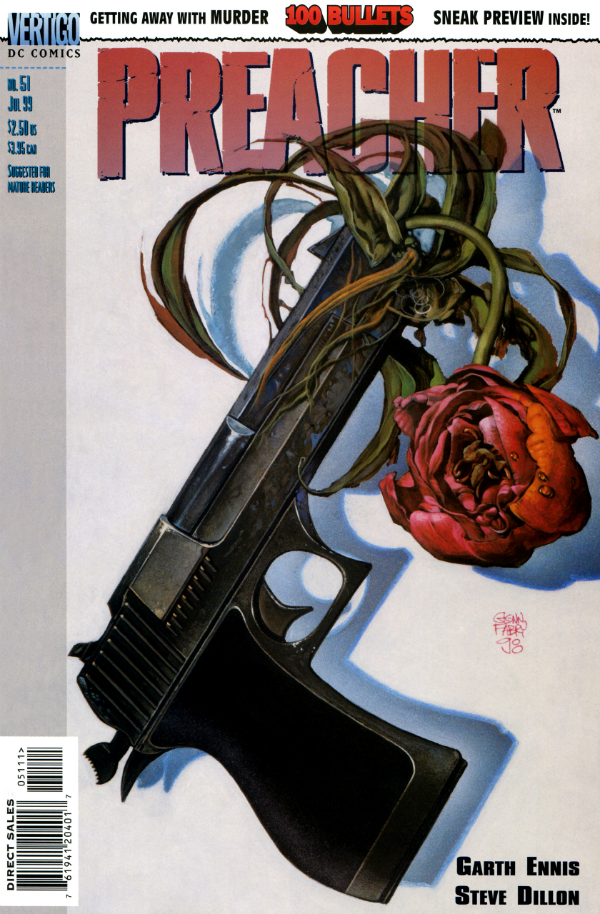 Preacher (1995) #51 cover