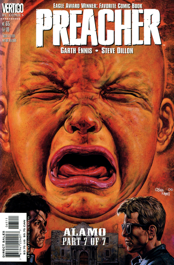 Preacher (1995) #65 cover