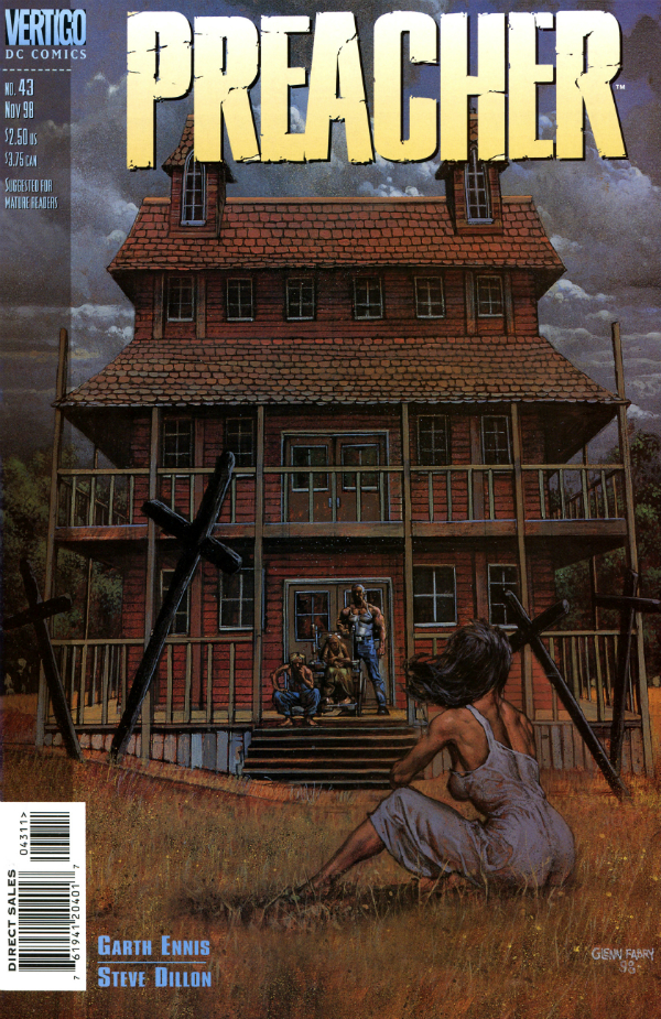 Preacher (1995) #43 cover