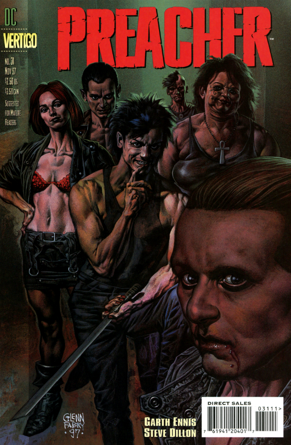 Preacher (1995) #31 cover