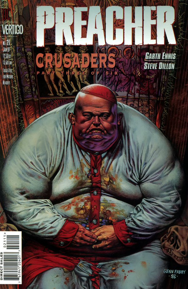 Preacher (1995) #21 cover