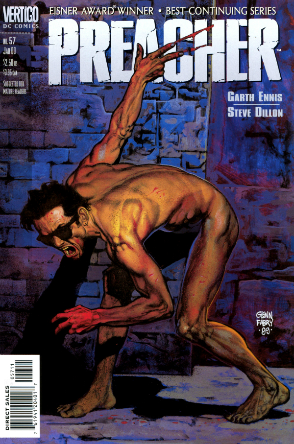 Preacher (1995) #57 cover