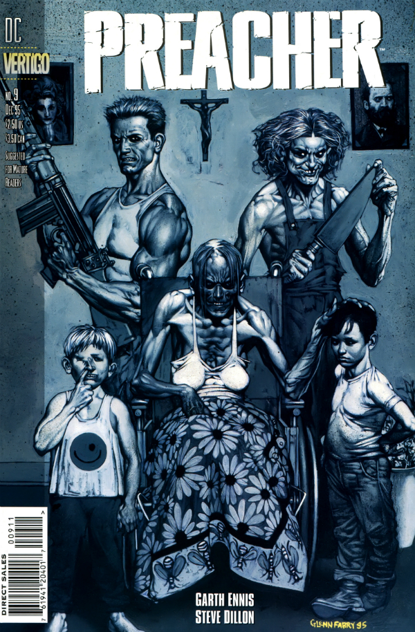 Preacher (1995) #9 cover