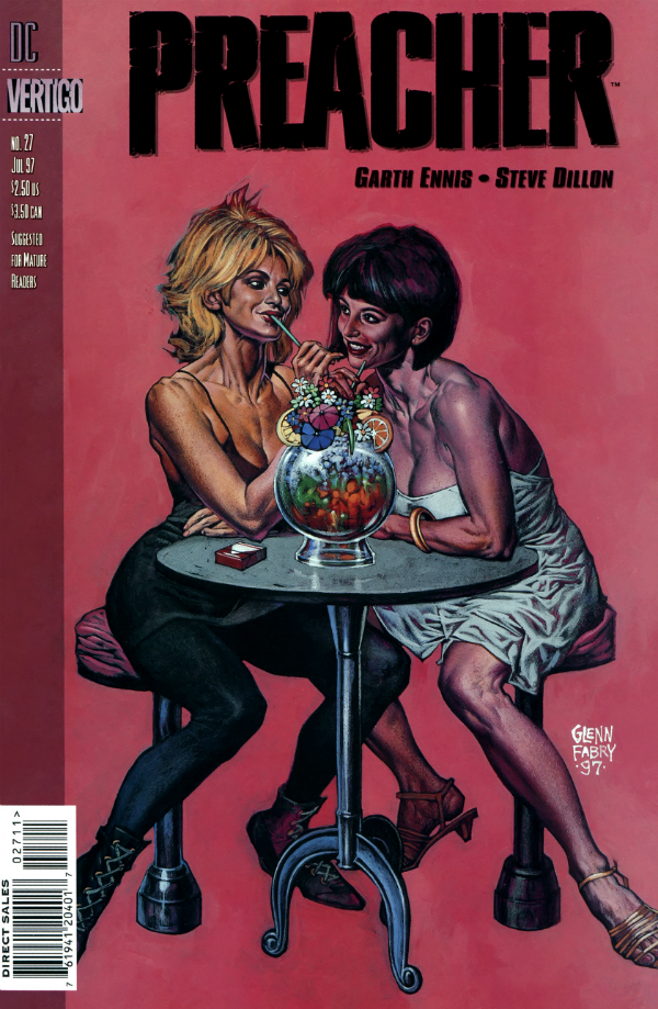 Preacher (1995) #27 cover