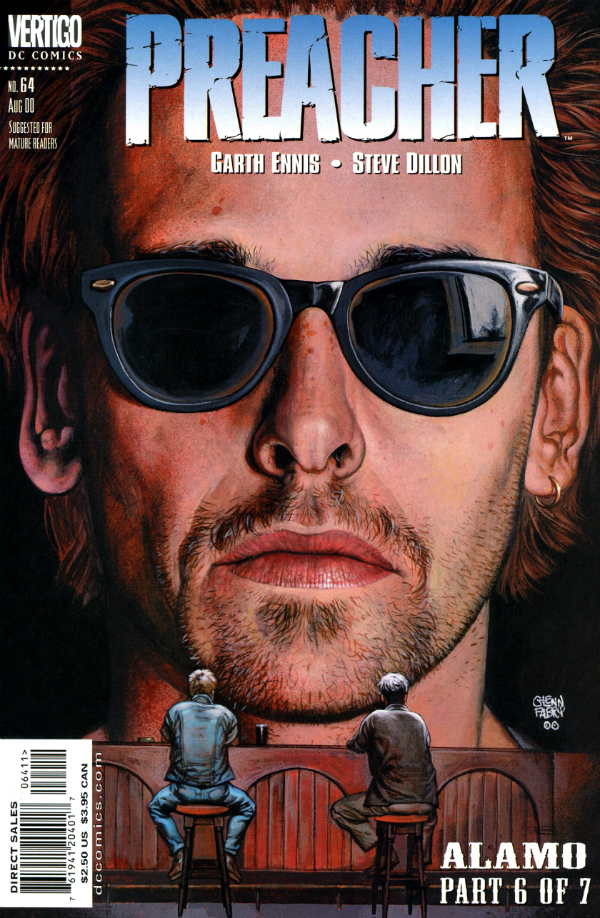 Preacher (1995) #64 cover