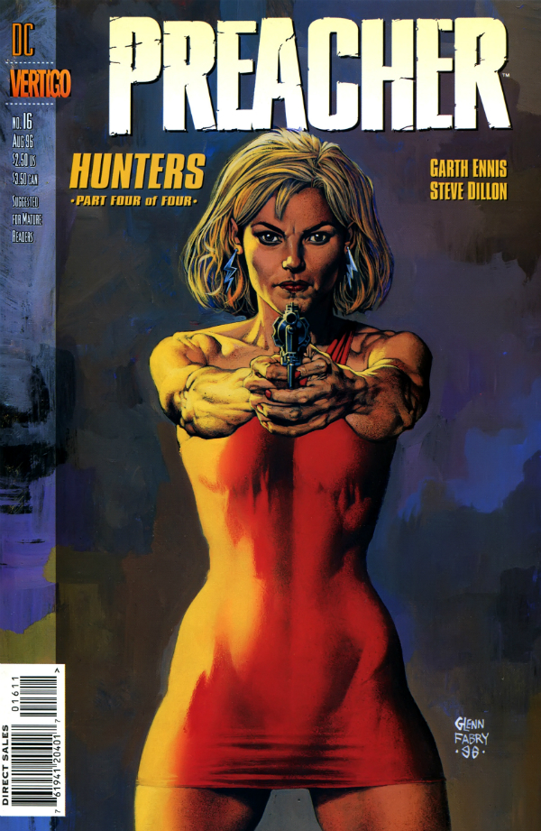 Preacher (1995) #16 cover