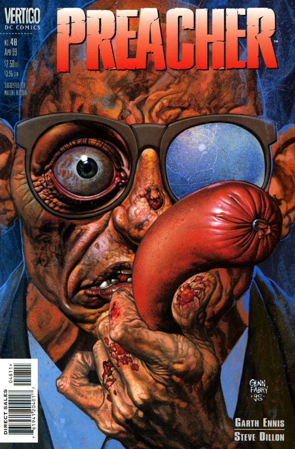 Preacher (1995) #48 cover