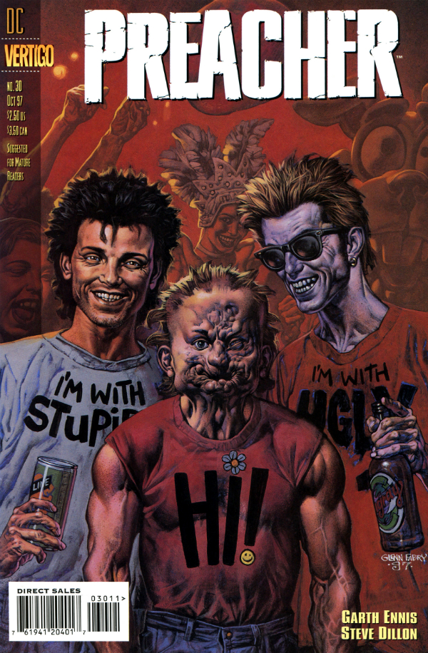 Preacher (1995) #30 cover