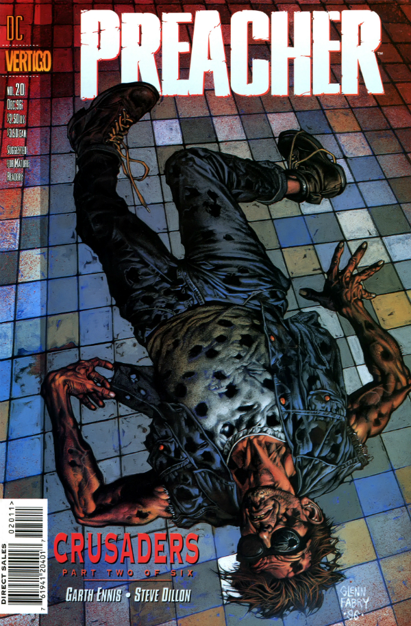 Preacher (1995) #20 cover