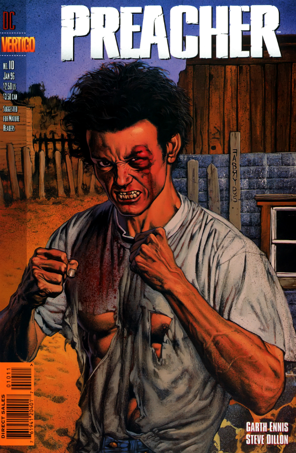 Preacher (1995) #10 cover