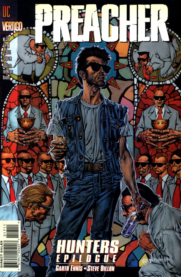 Preacher (1995) #17 cover