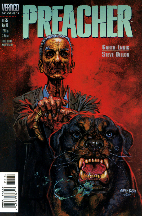 Cover of Preacher #55