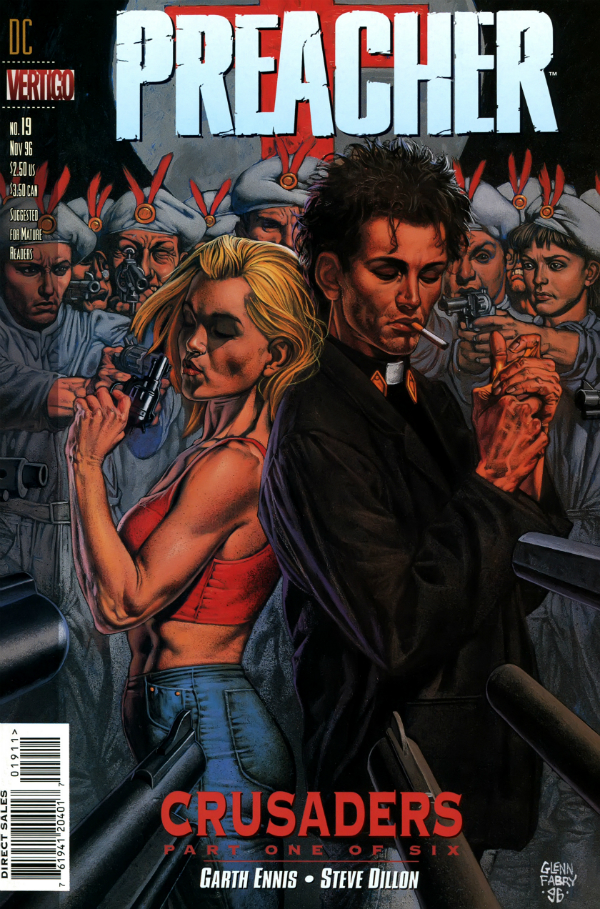 Preacher (1995) #19 cover