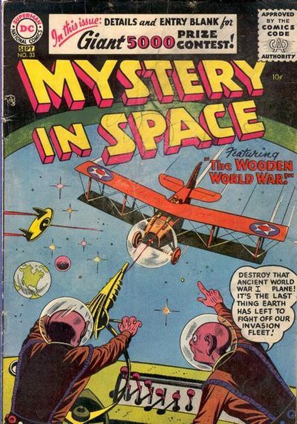 Mystery in Space (1951) #33 cover