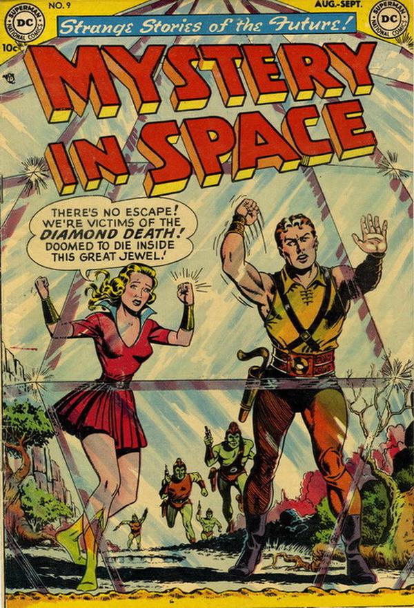 Mystery in Space (1951) #9 cover