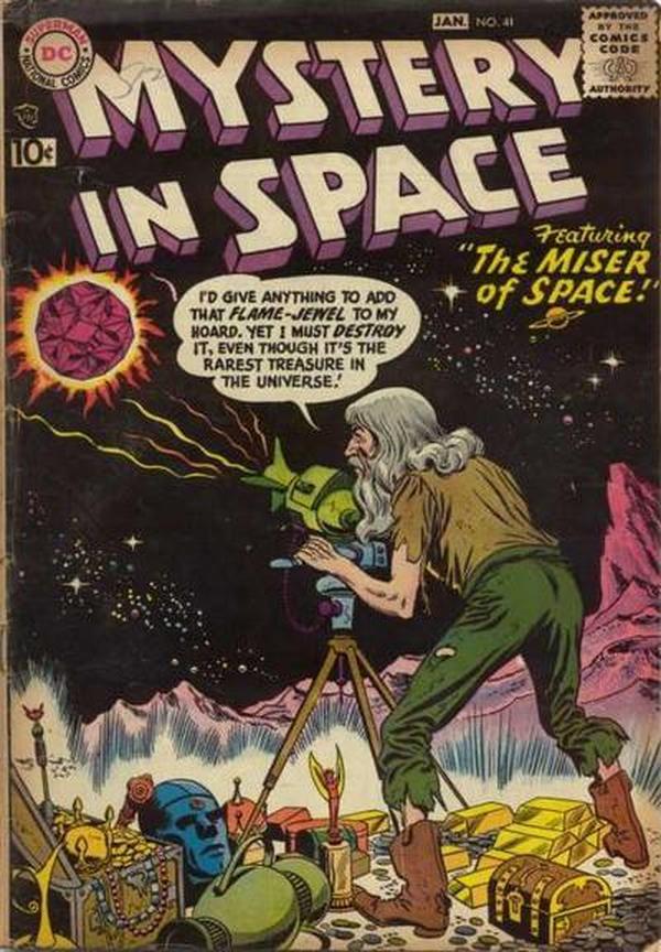 Mystery in Space (1951) #41 cover