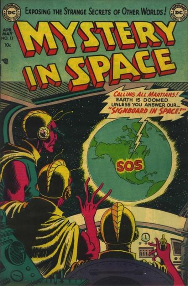 Mystery in Space (1951) #13 cover