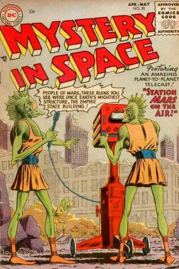 Mystery in Space (1951) #25 cover
