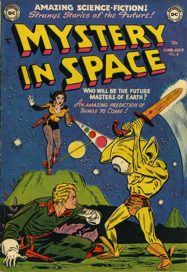 Mystery in Space (1951) #8 cover