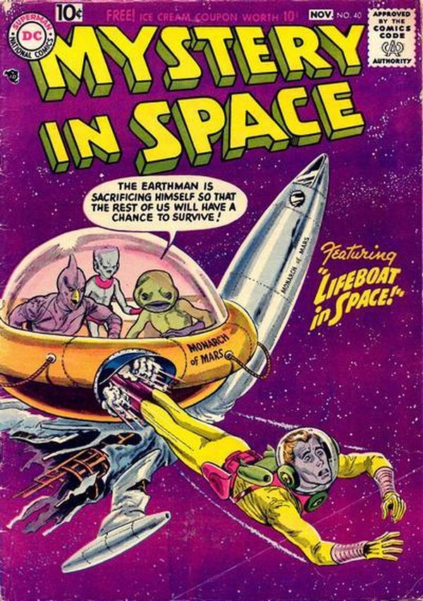 Mystery in Space (1951) #40 cover