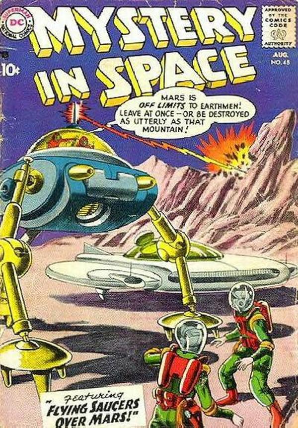 Mystery in Space (1951) #45 cover